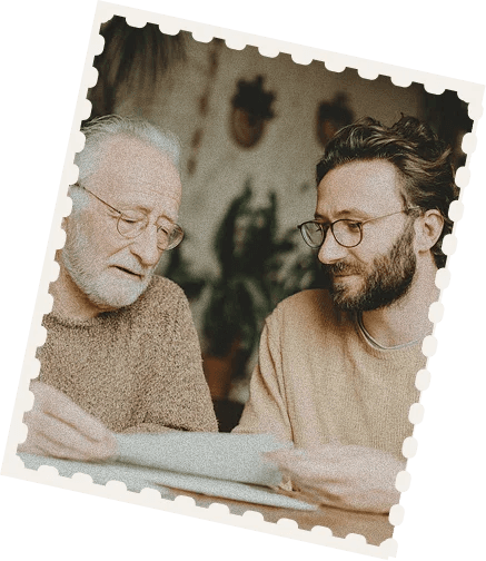 Care advocate with senior